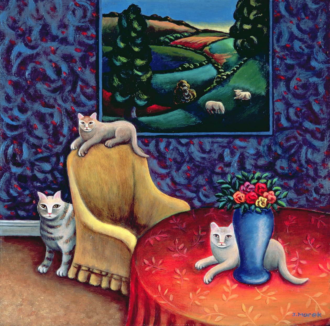 La sala de estar de Jerzy Marek