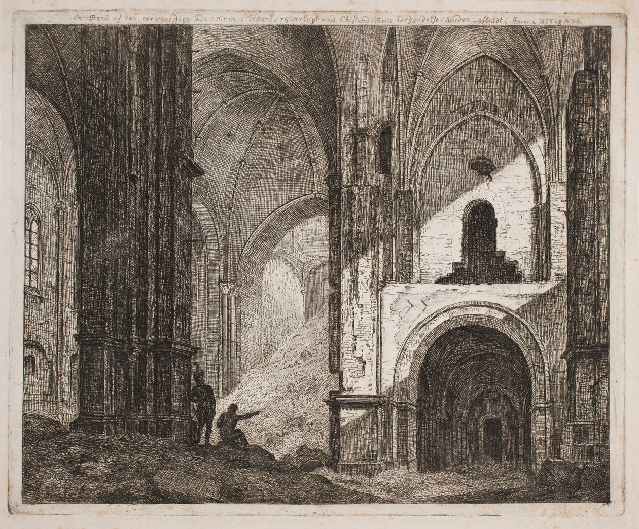 Interior de la misma Ruina 1806 de Jes Bundsen