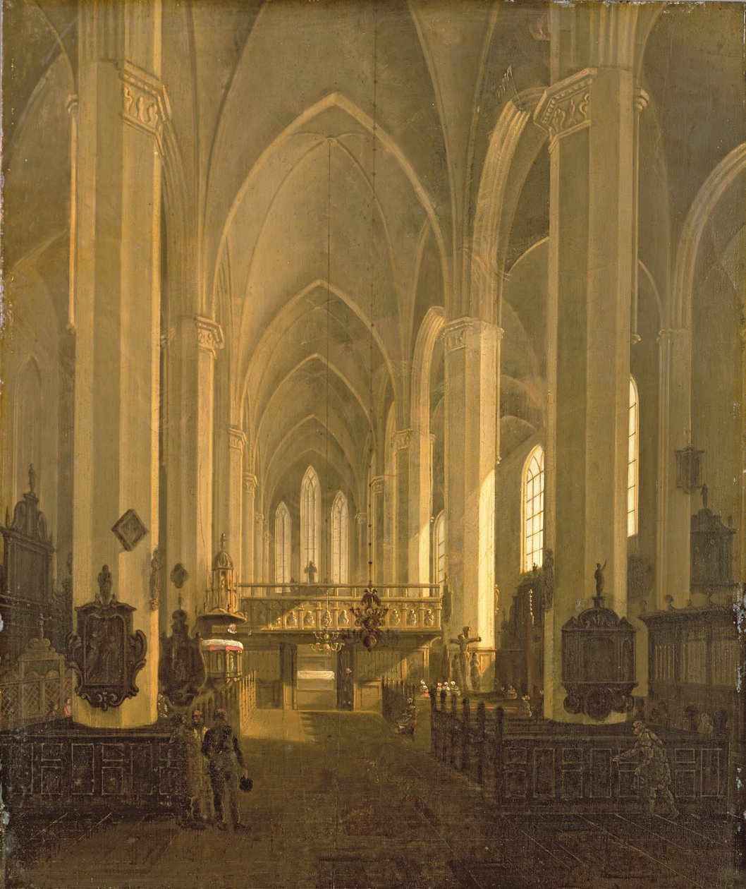 Vista interior de la Iglesia de San Juan en Hamburgo de Jess Bundsen