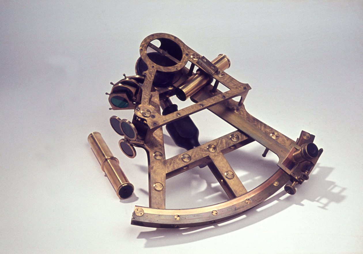 Sextante de puente de doble marco, c.1780 de Jesse Ramsden
