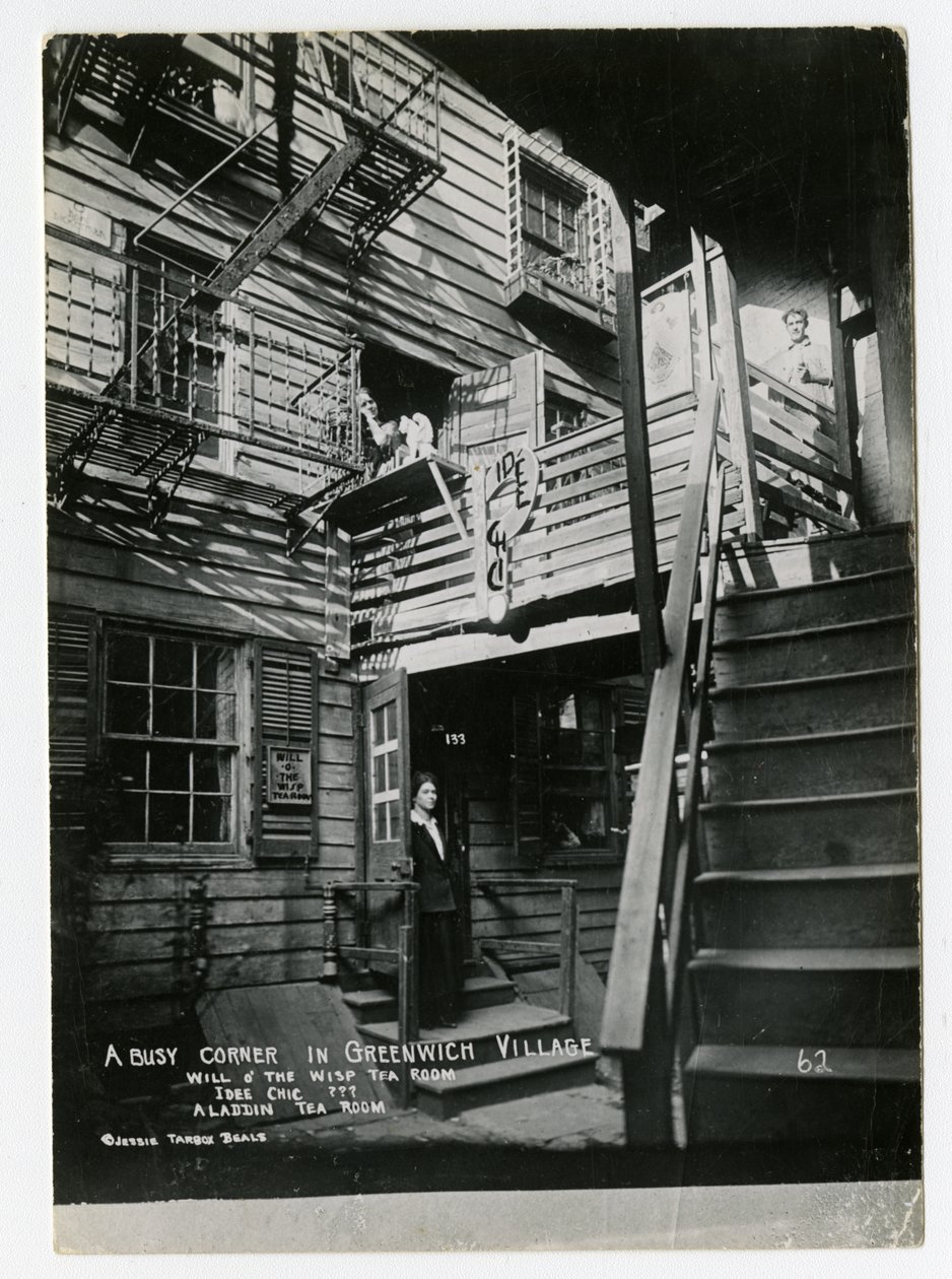 Una esquina concurrida en Greenwich Village, Will o