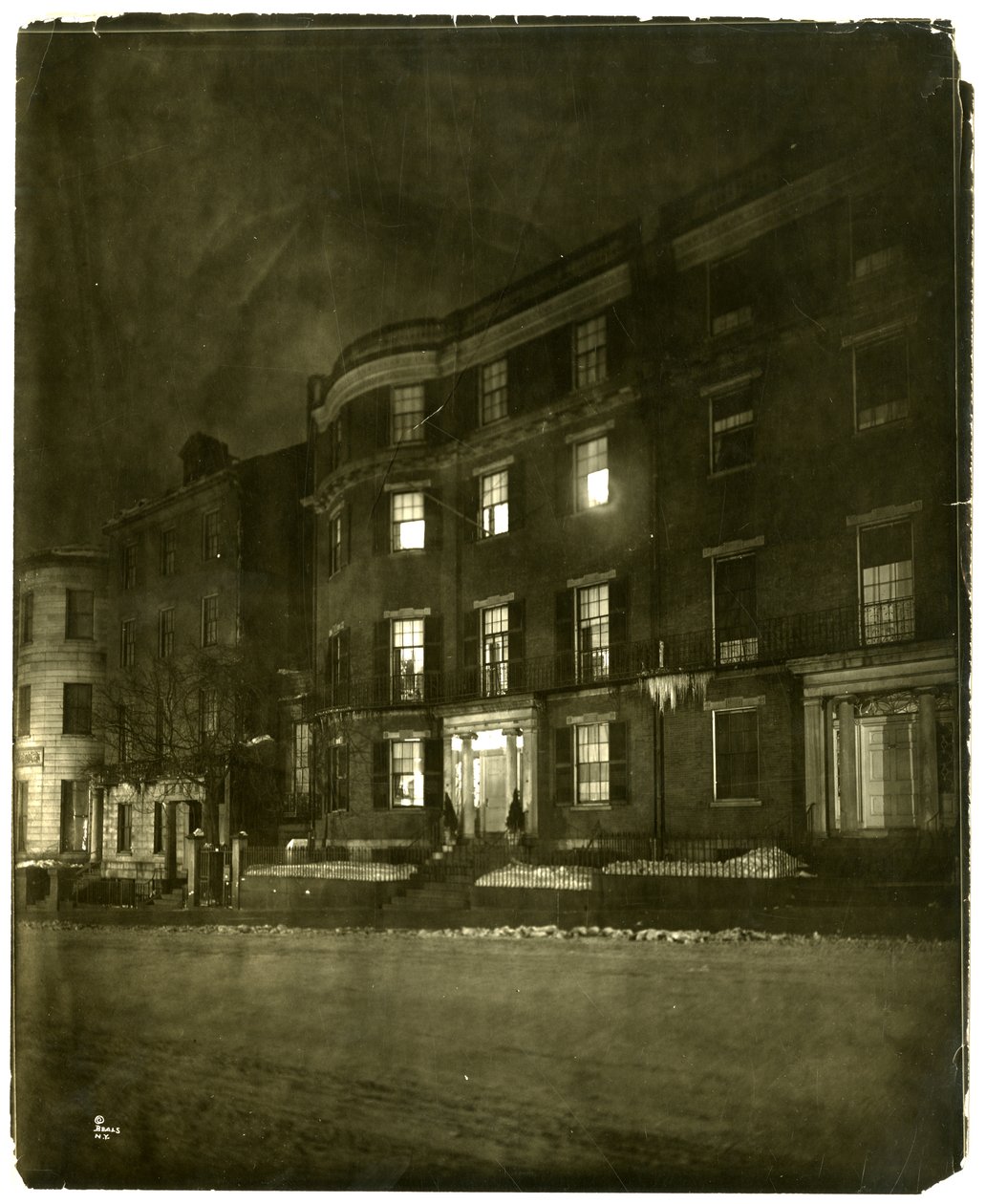 Beacon St, Boston, Mass, EE.UU., c.1902-10 de Jessie Tarbox Beals