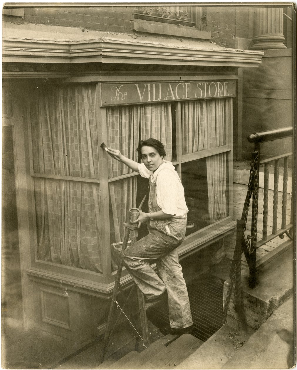 Charlotte Powell, Pintora del Pueblo, c.1905-16 de Jessie Tarbox Beals