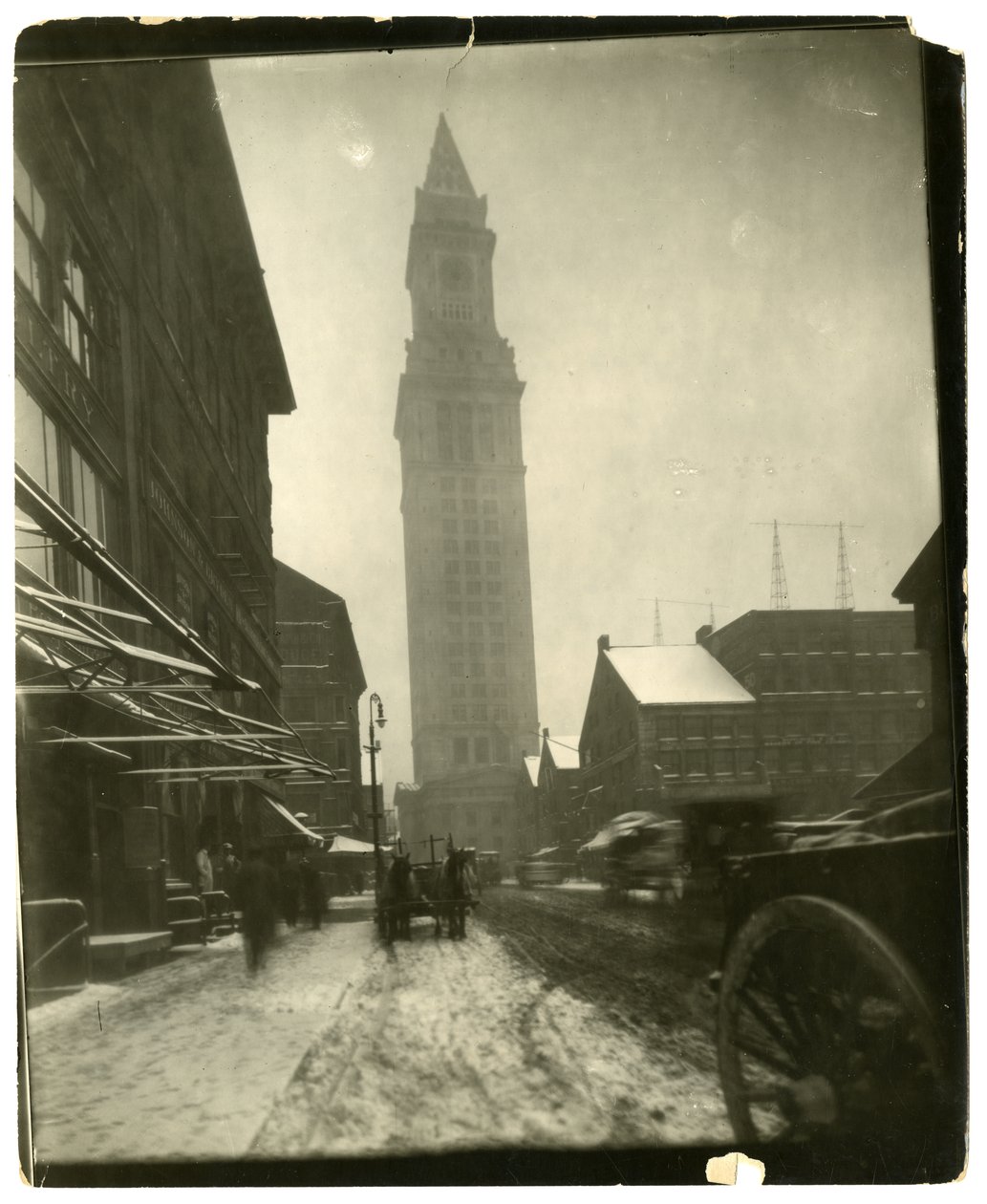 Casa de Aduanas, Boston, EE.UU., c.1902-10 de Jessie Tarbox Beals