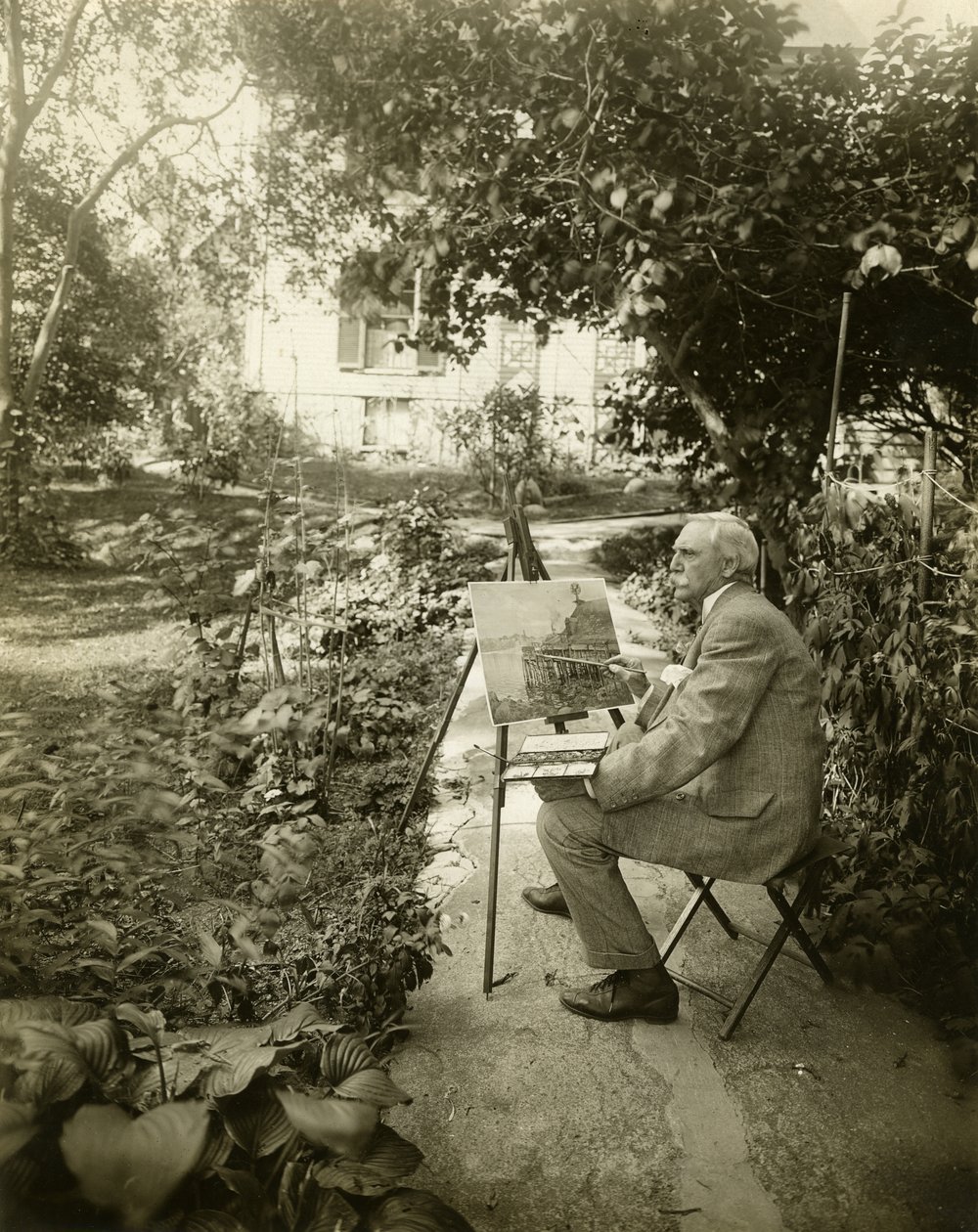 Harry Fenn, artista, c.1905-11 de Jessie Tarbox Beals