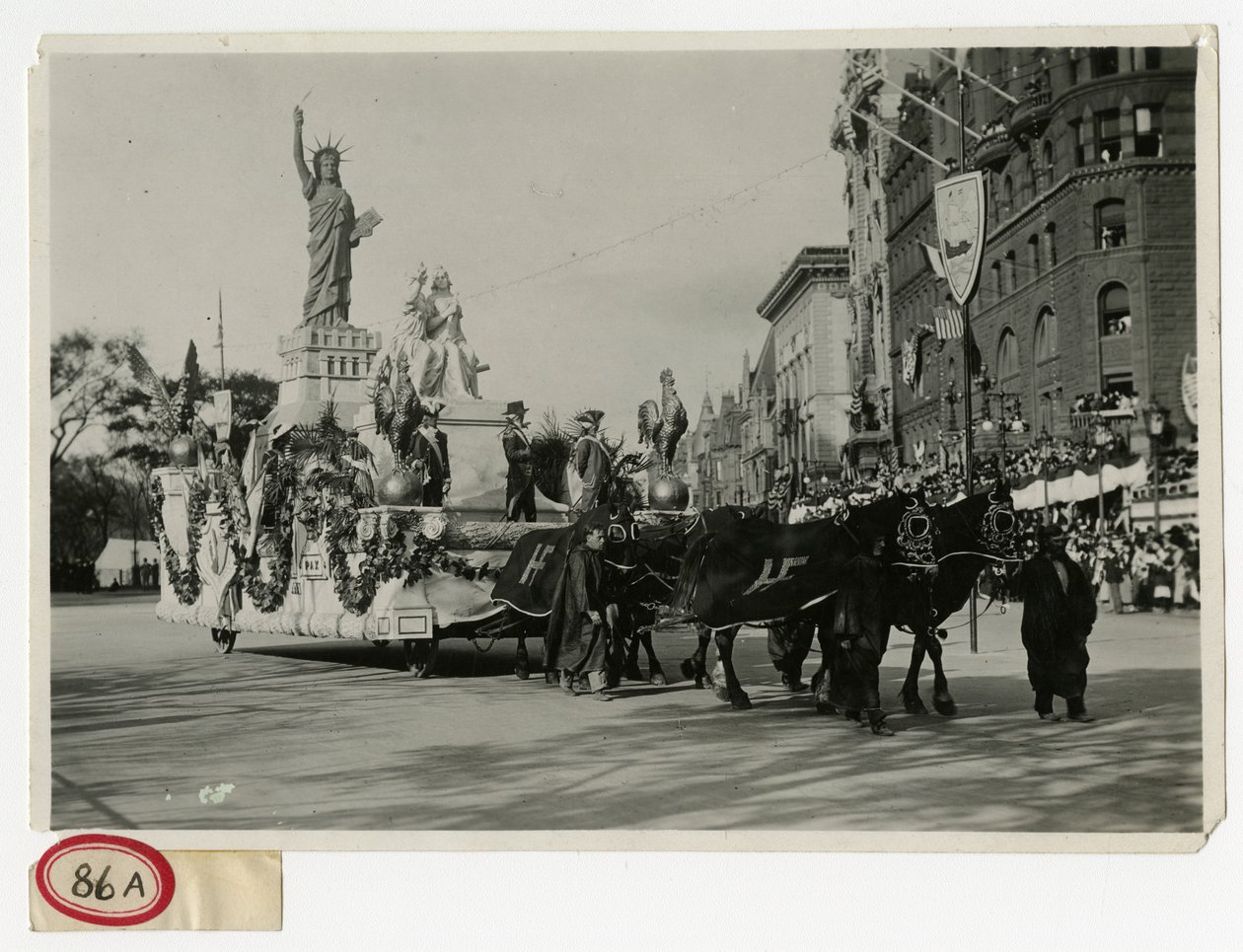 Carroza Histórica No 53: Estatua de la Libertad de Jessie Tarbox Beals