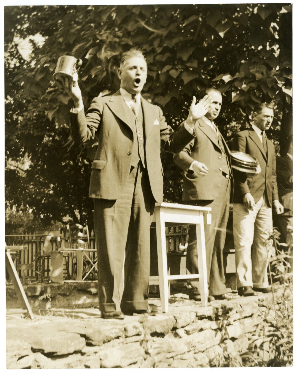 John W. Mitchell en Greenwich Conn o Weston, Conn El famoso subastador de Jessie Tarbox Beals