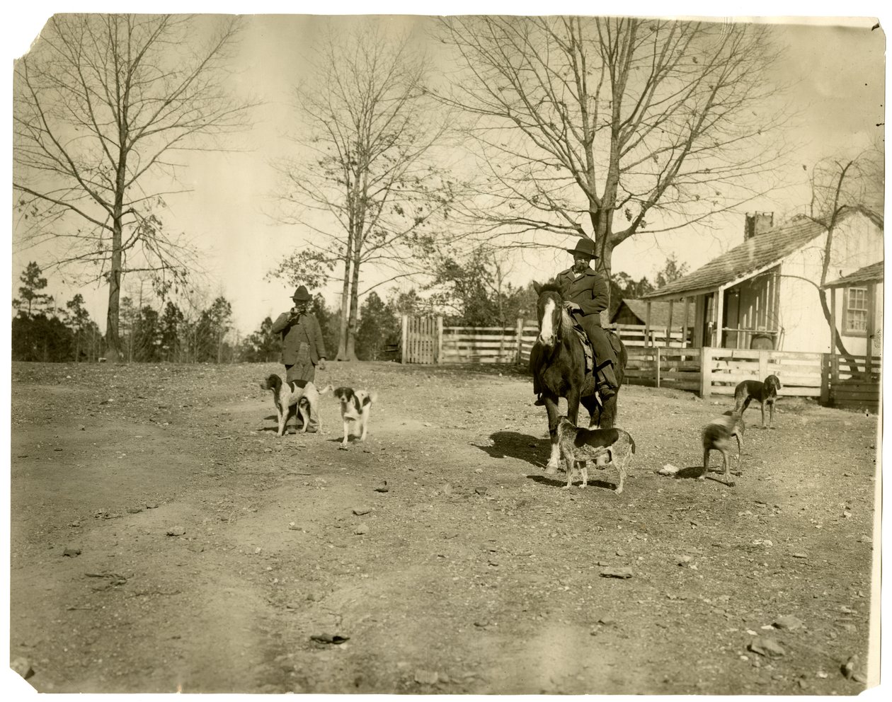 Hombre a caballo de Jessie Tarbox Beals