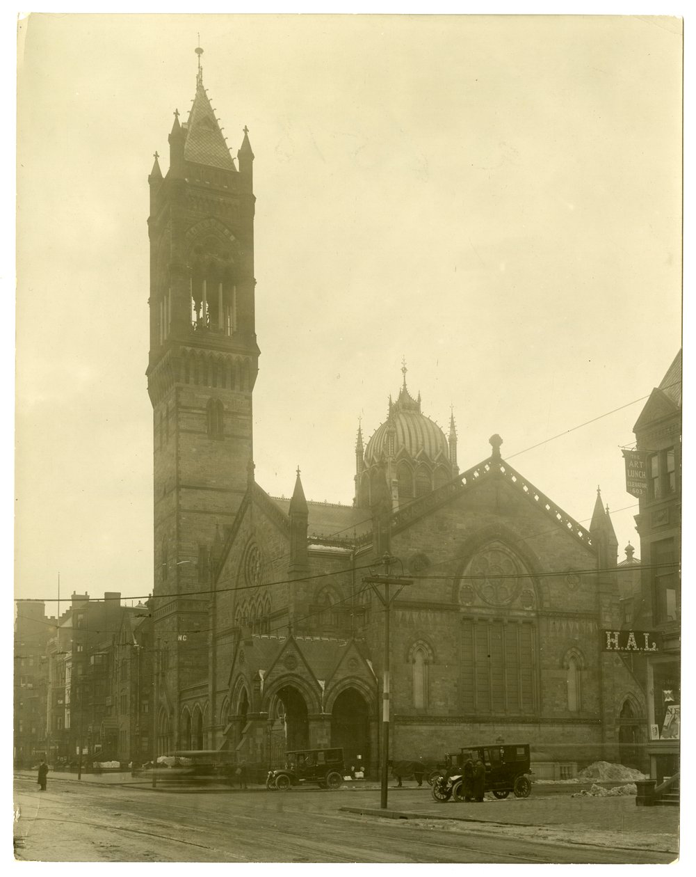 Iglesia Vieja del Sur, Boston, EE.UU., c.1902-10 de Jessie Tarbox Beals