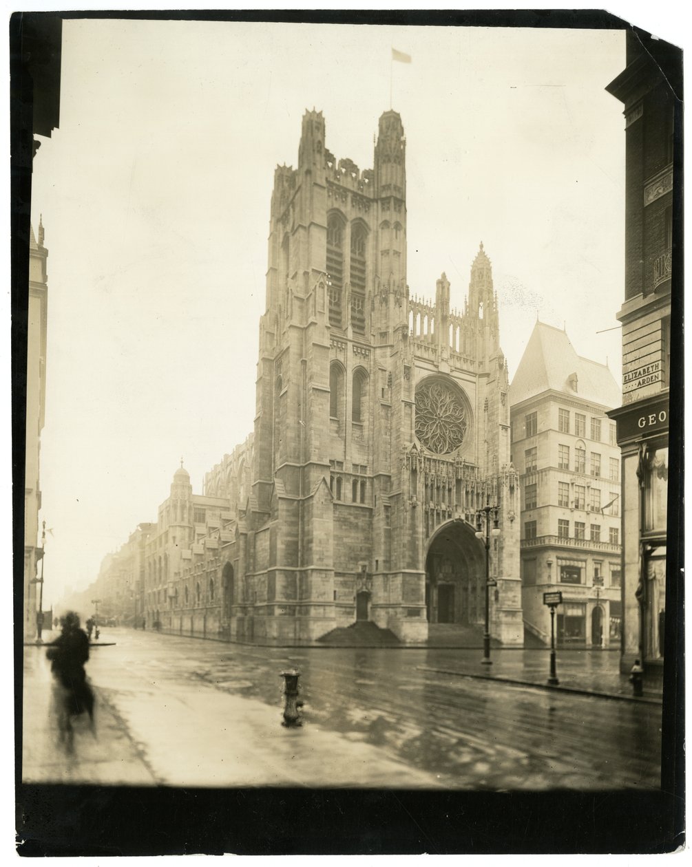 Iglesia de San Tomás, Nueva York, EE.UU., c.1905-40 de Jessie Tarbox Beals