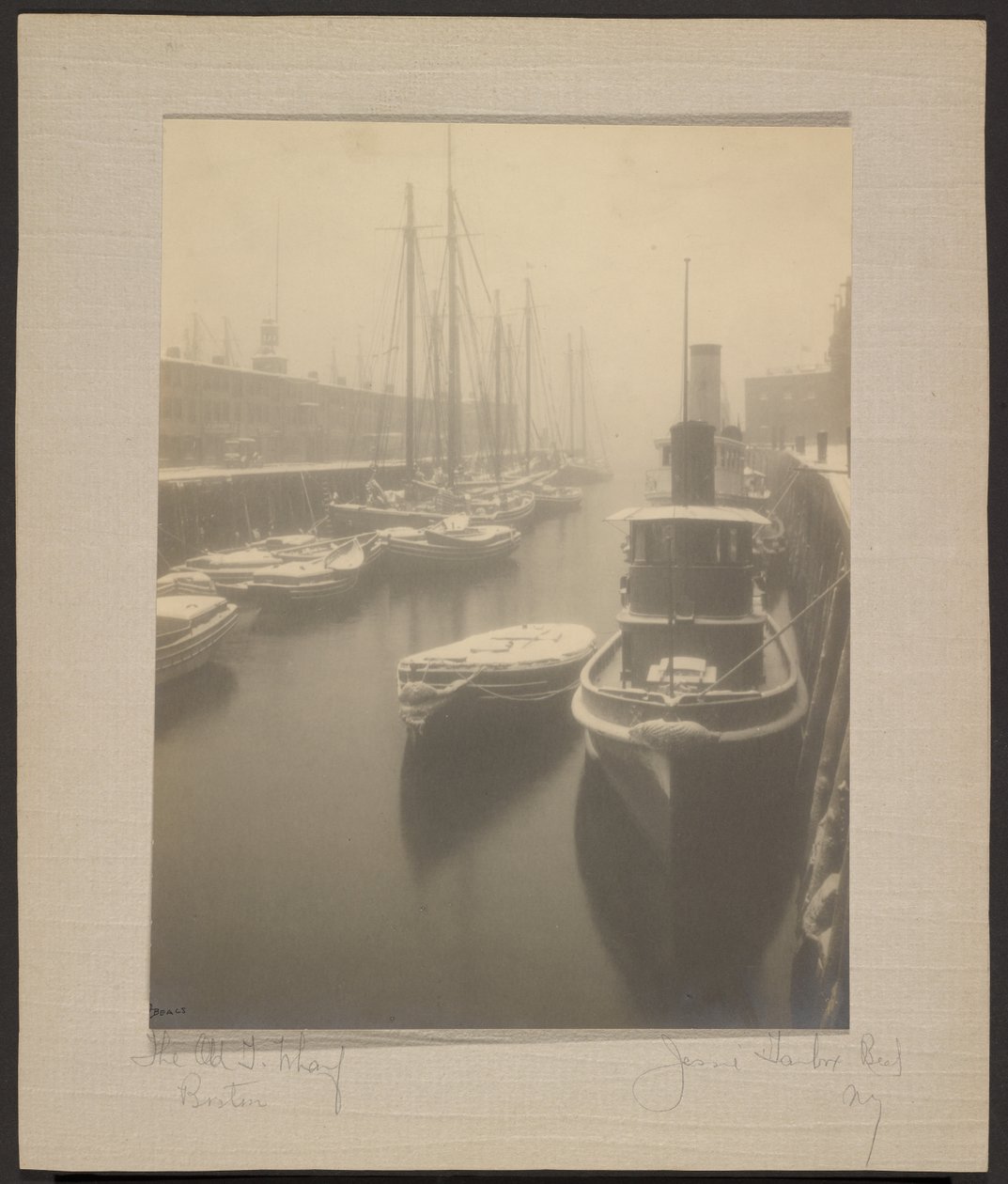 El Viejo Muelle T., Boston de Jessie Tarbox Beals