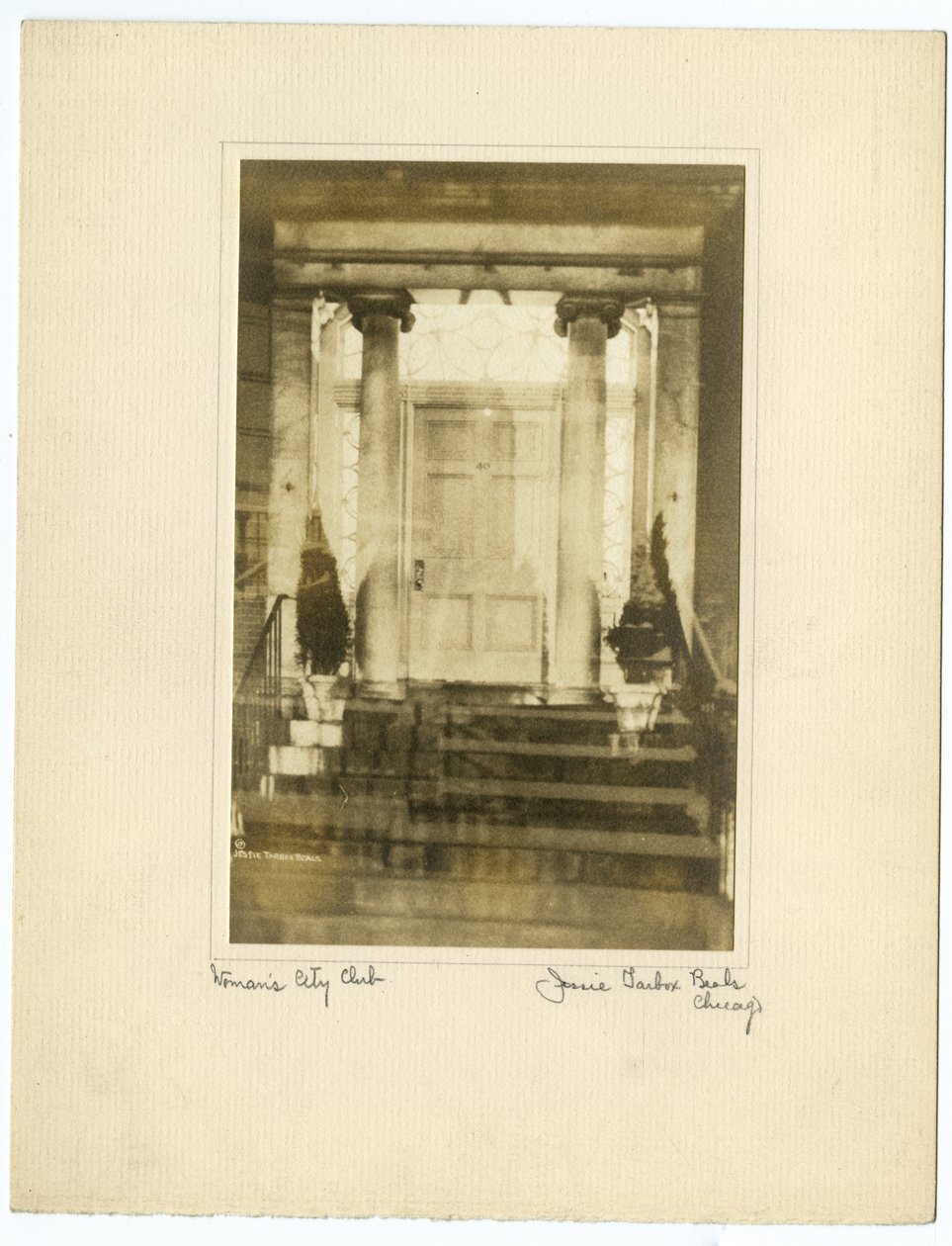 Club de la Ciudad de la Mujer, Boston, EE.UU., c.1902-10 de Jessie Tarbox Beals