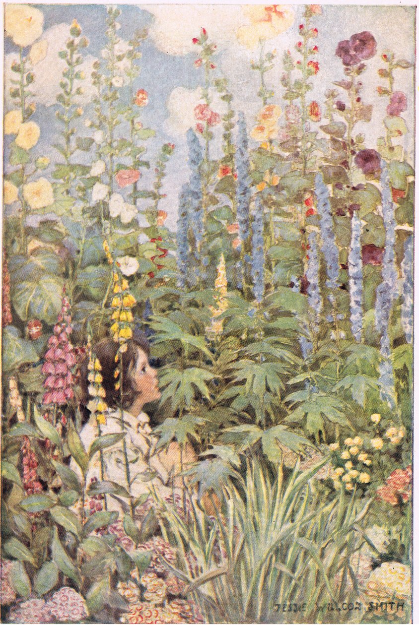 Un niño con flores silvestres, de "A Child