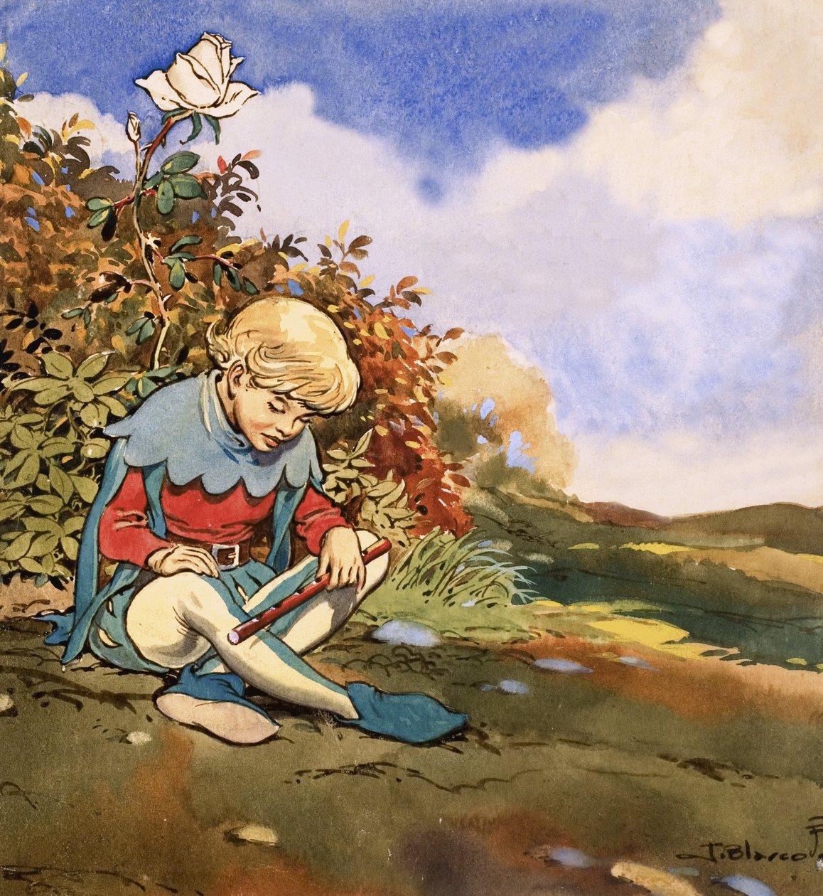 Bebés en el bosque de Jesus Blasco
