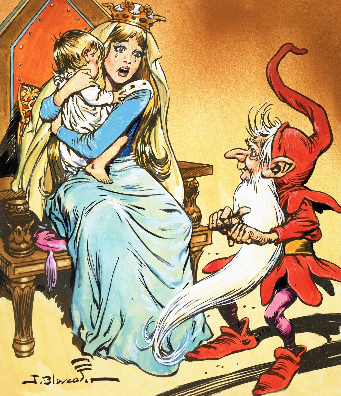 La historia de Rumpelstiltskin de Jesus Blasco