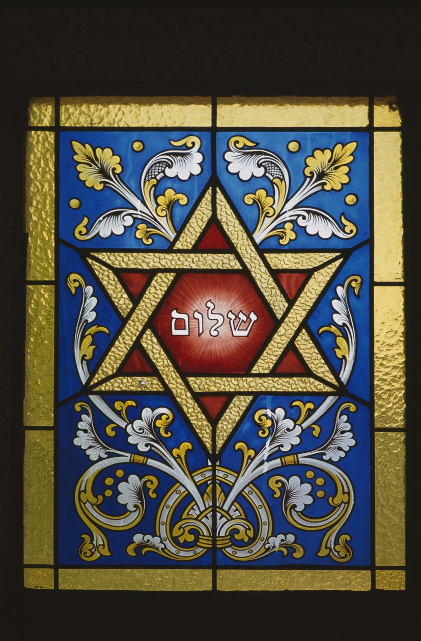 Ventana de una tumba judía de Jewish School