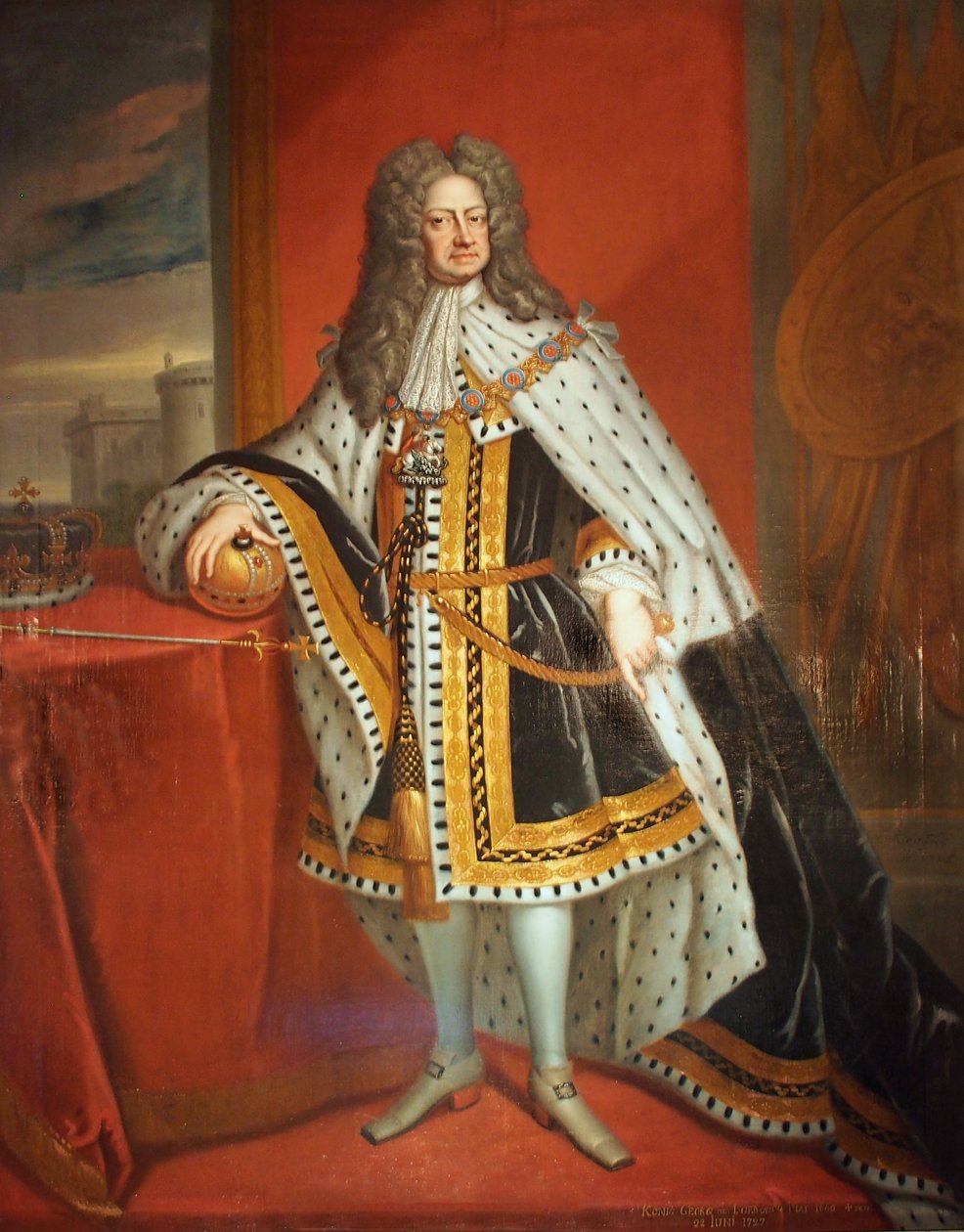 Jorge I, Rey de Gran Bretaña e Irlanda de Joachim Kayser