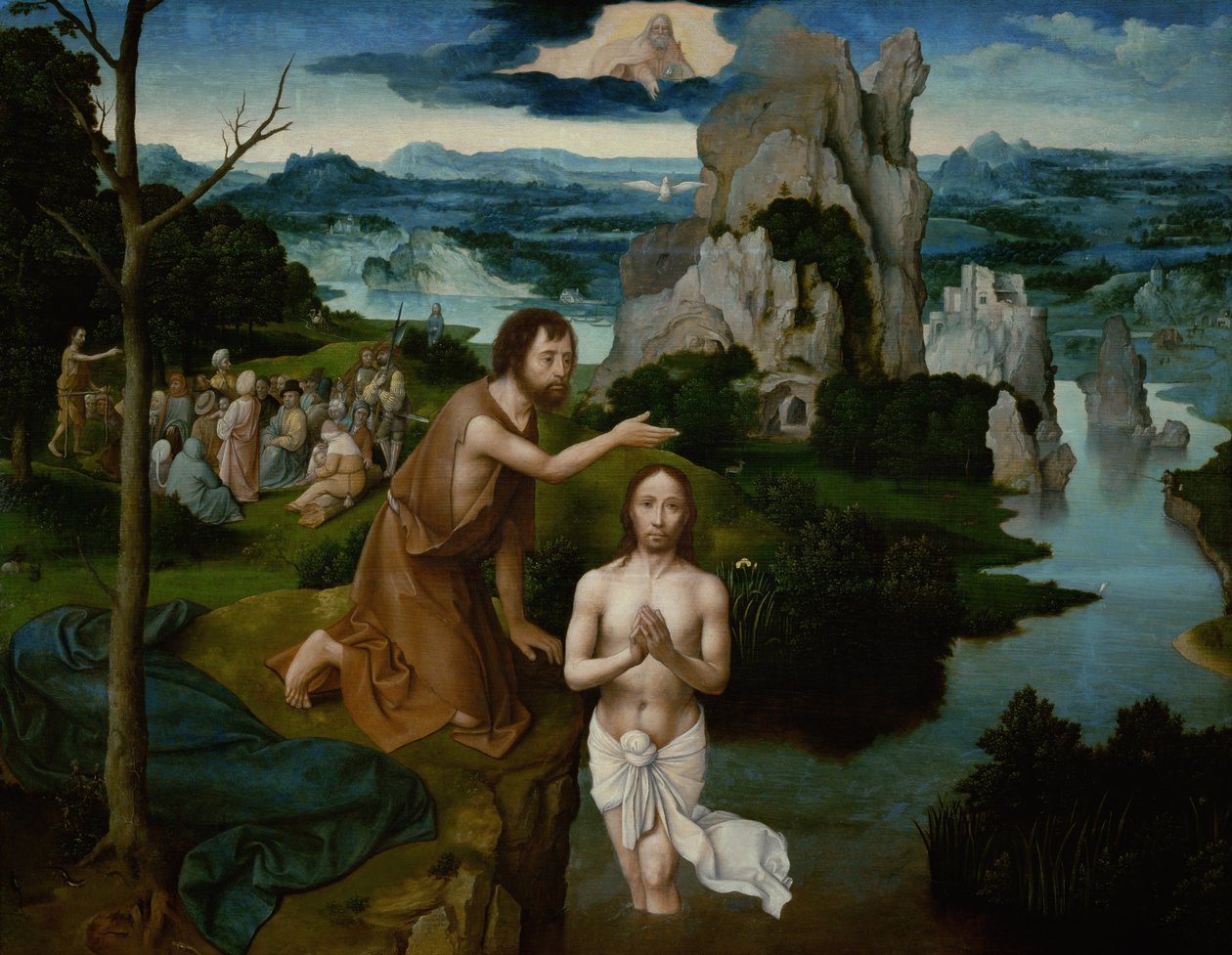 El bautismo de Cristo de Joachim Patinir