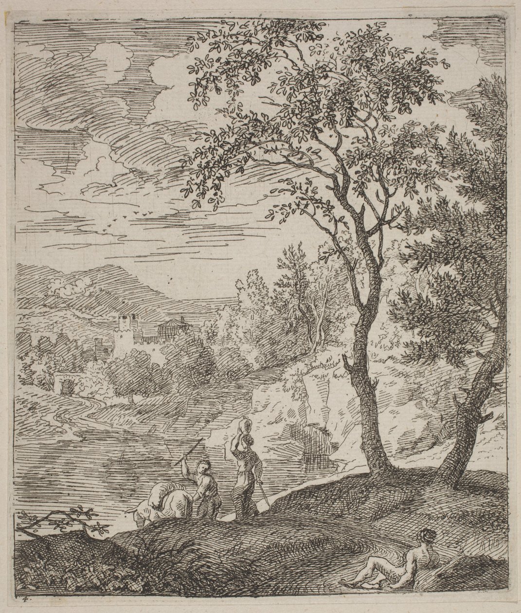 Paisajes al estilo de Poussin de Joachim Franz Beich