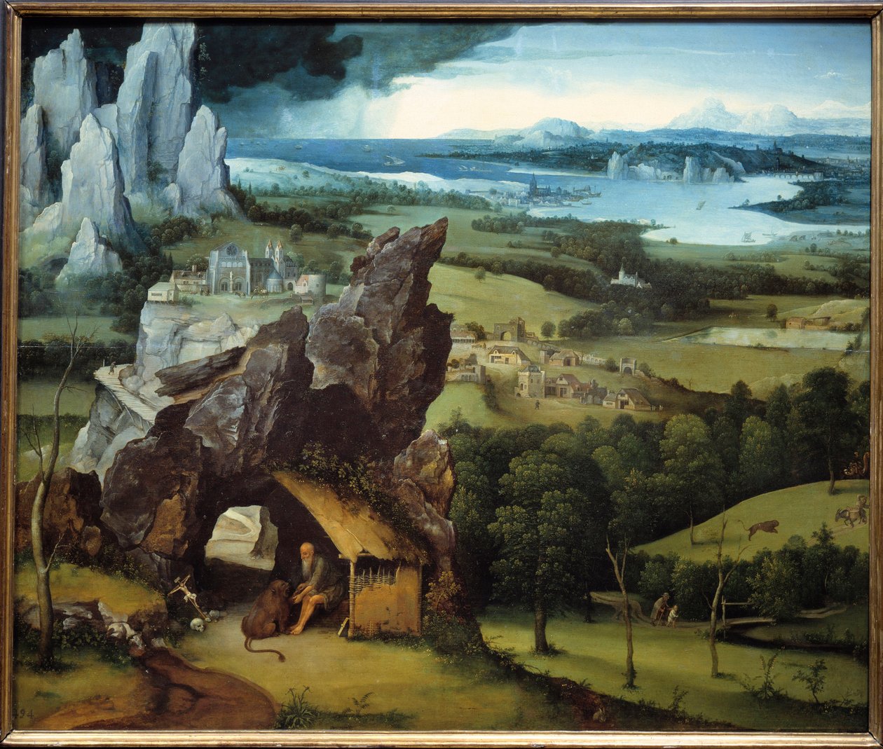 Paisaje con San Jerónimo de Joachim Patinir