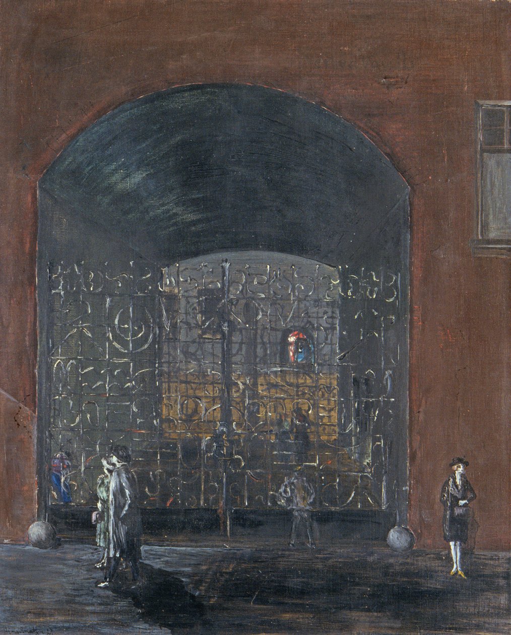 Escena callejera de Joachim Ringelnatz
