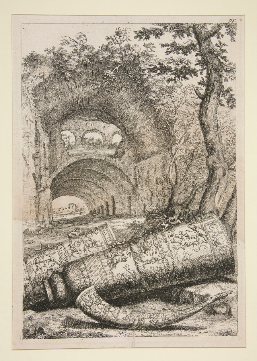 Un cuerno y dos altas de Joachim von Sandrart