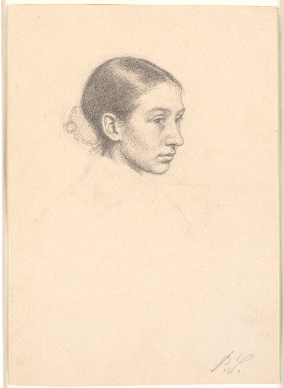 Retrato de Suzette Kathrine Skovgaard (casada Holten) de Joakim Frederik Skovgaard