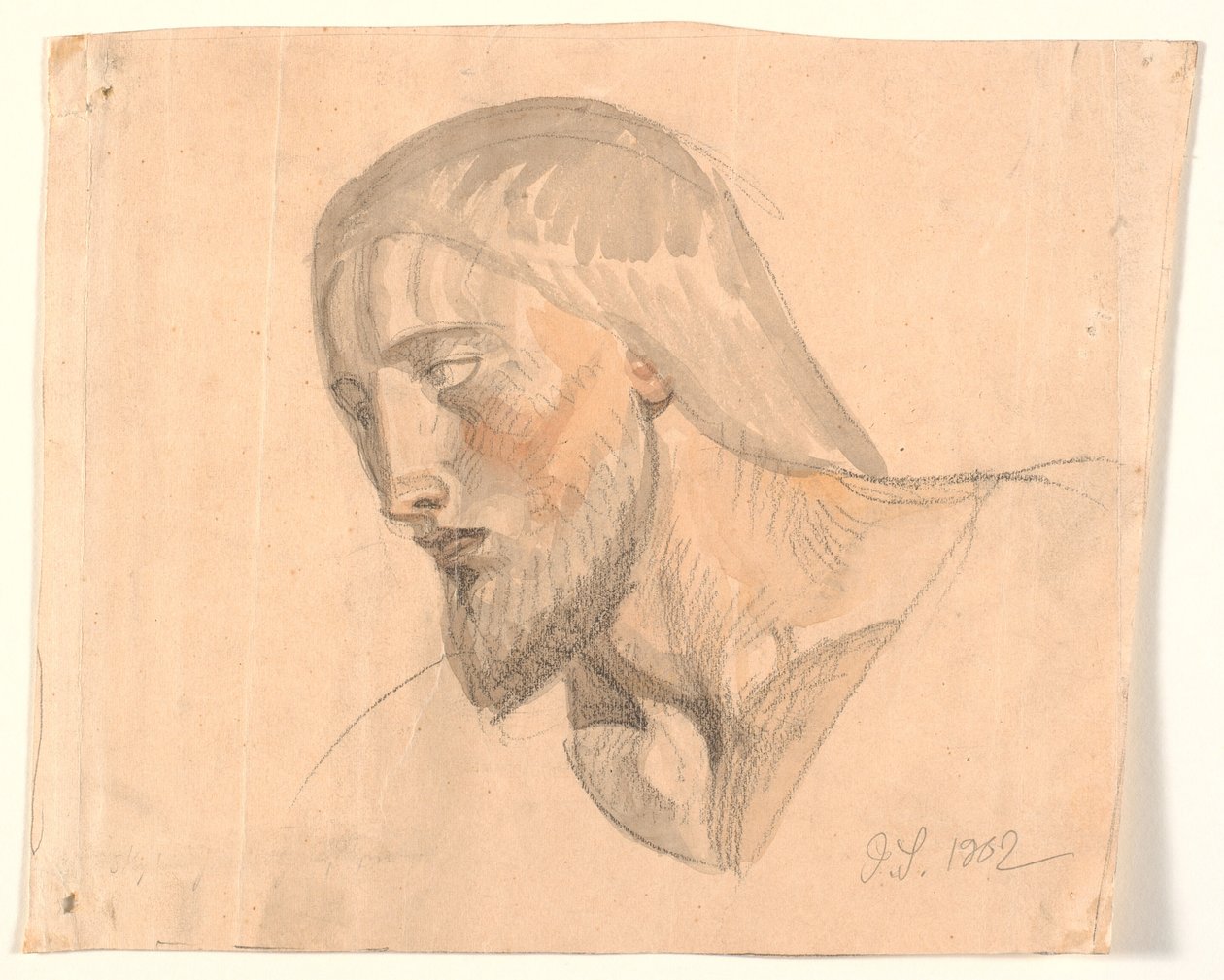 Estudio de cabeza de Joakim Frederik Skovgaard