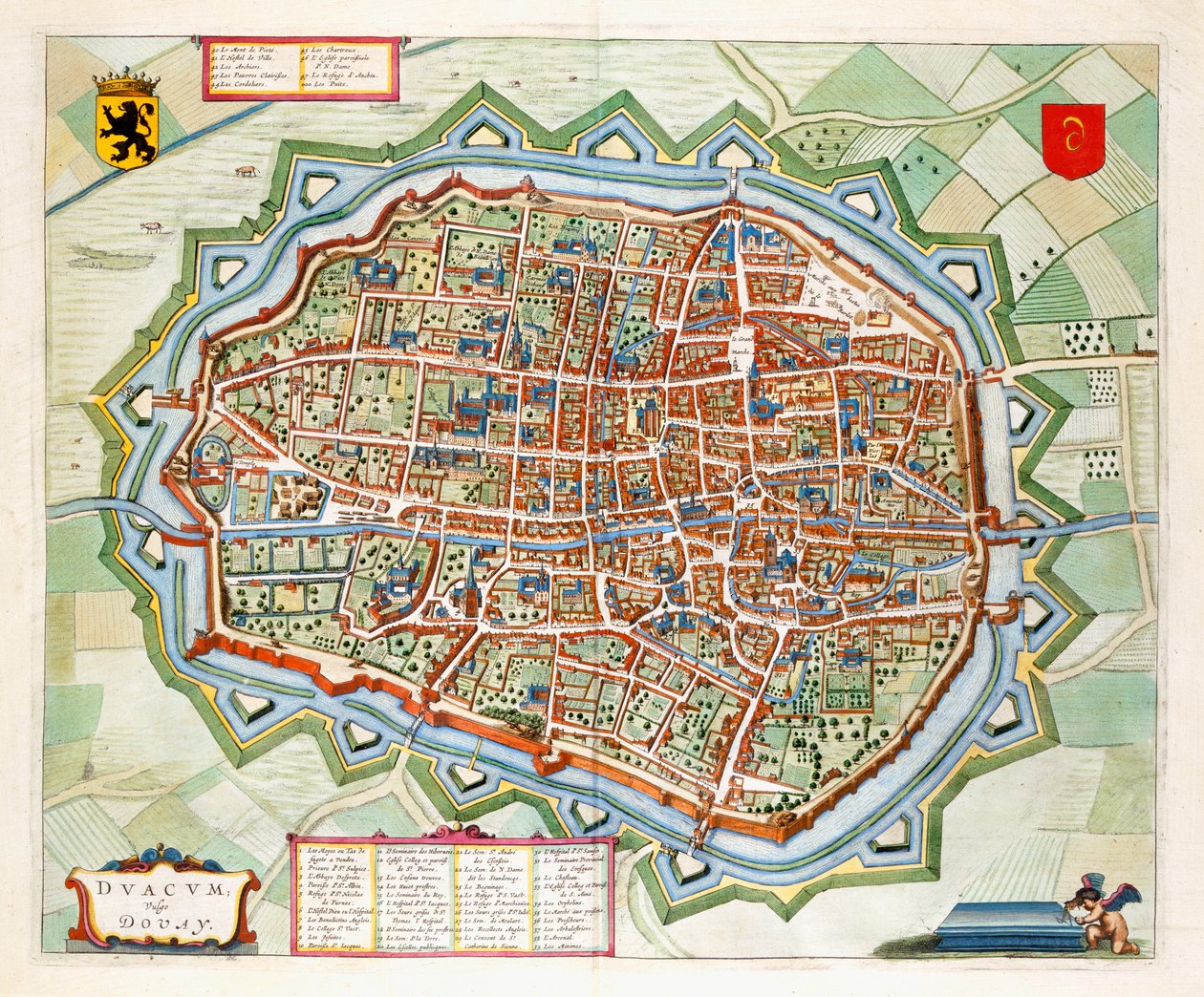 Douai, 1649 de Joan Blaeu