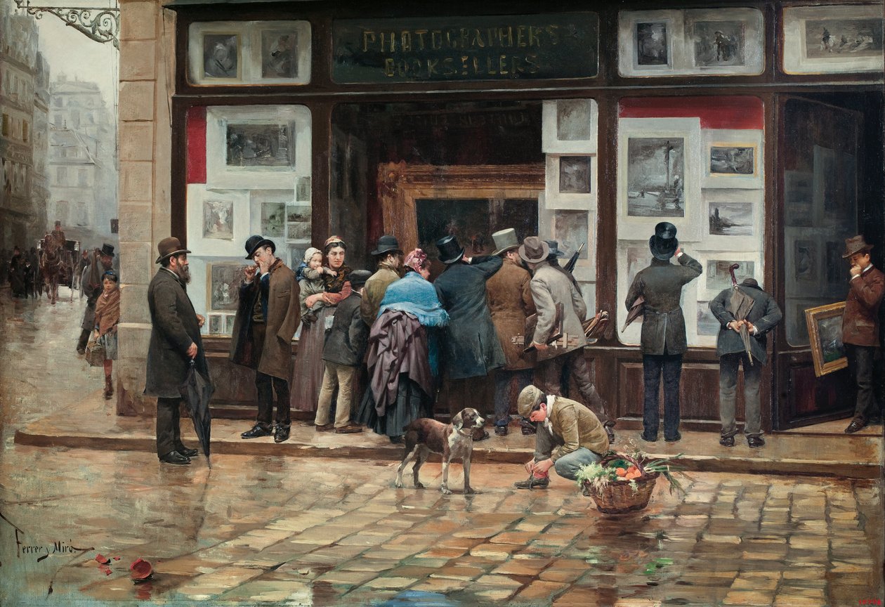 Exposición pública de una imagen de Joan Ferrer Miró
