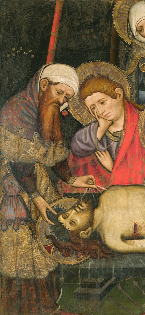 Lamentación sobre el cuerpo muerto de Cristo de Joan or Juan Mates