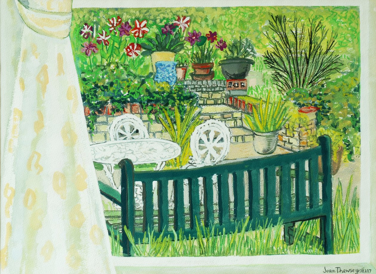 El jardín de Cynthia, 2011 de Joan Thewsey