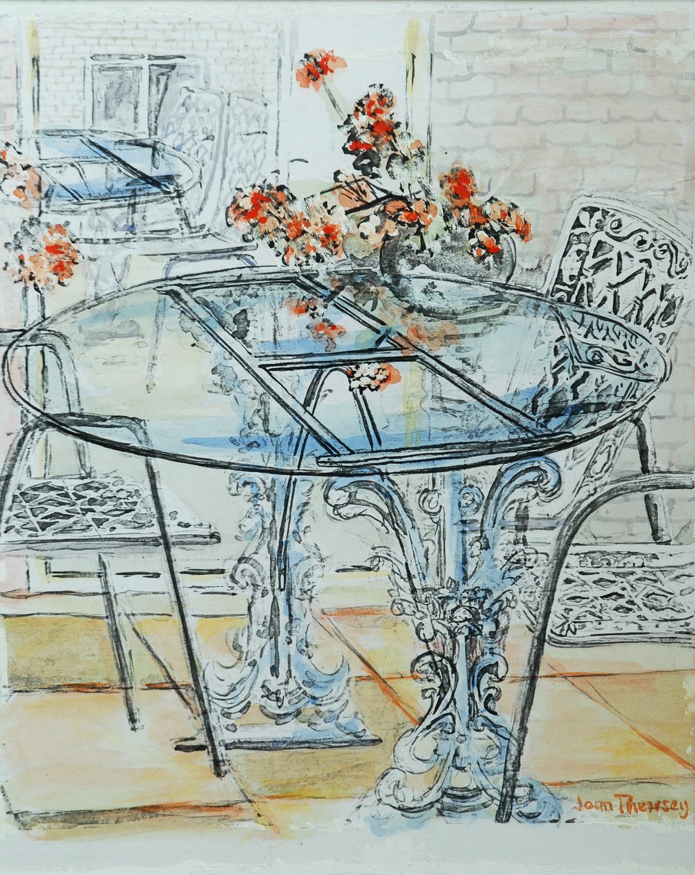 Jardín del Patio Pálido, 2010 de Joan Thewsey