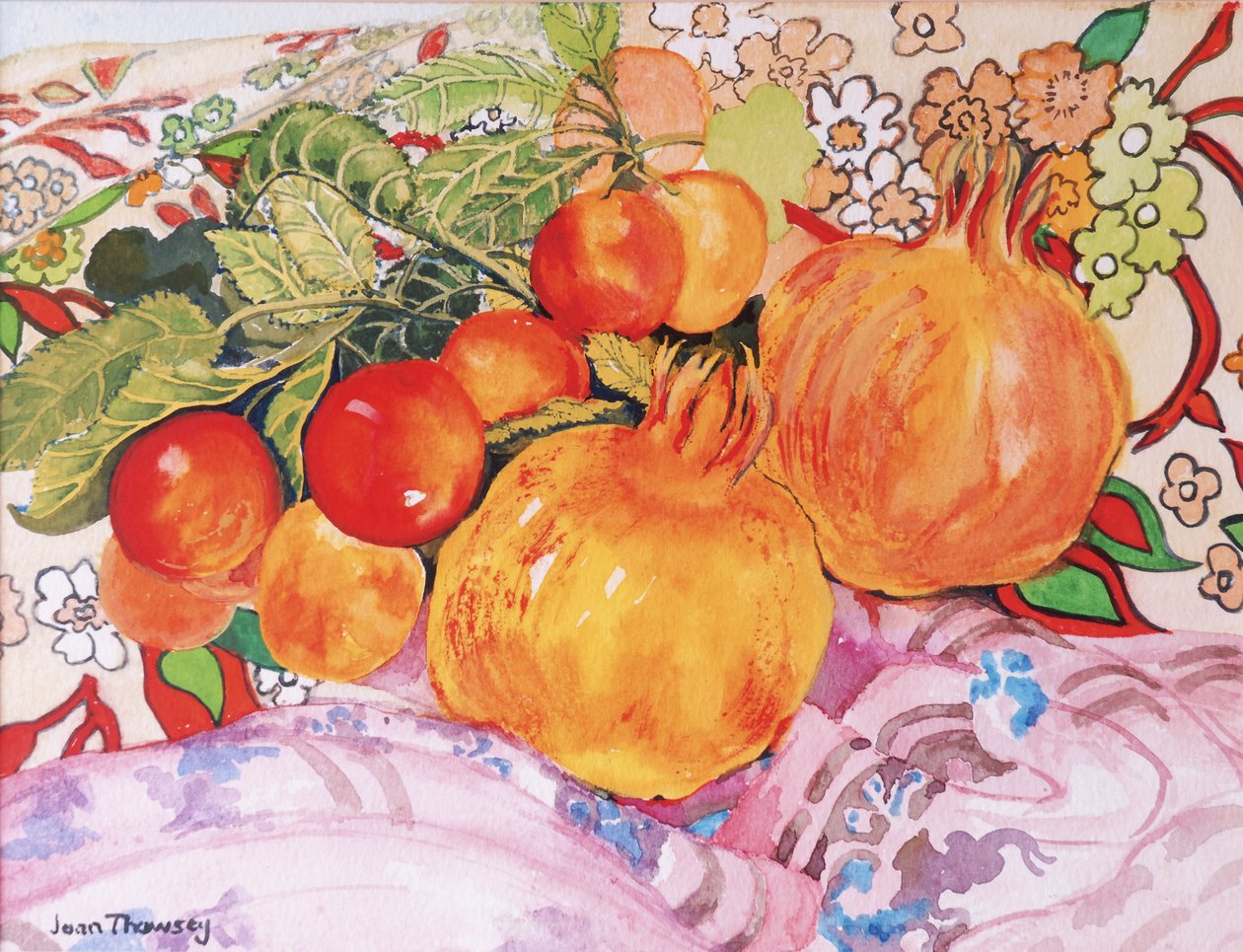 Granadas y ciruelas 2012 de Joan Thewsey