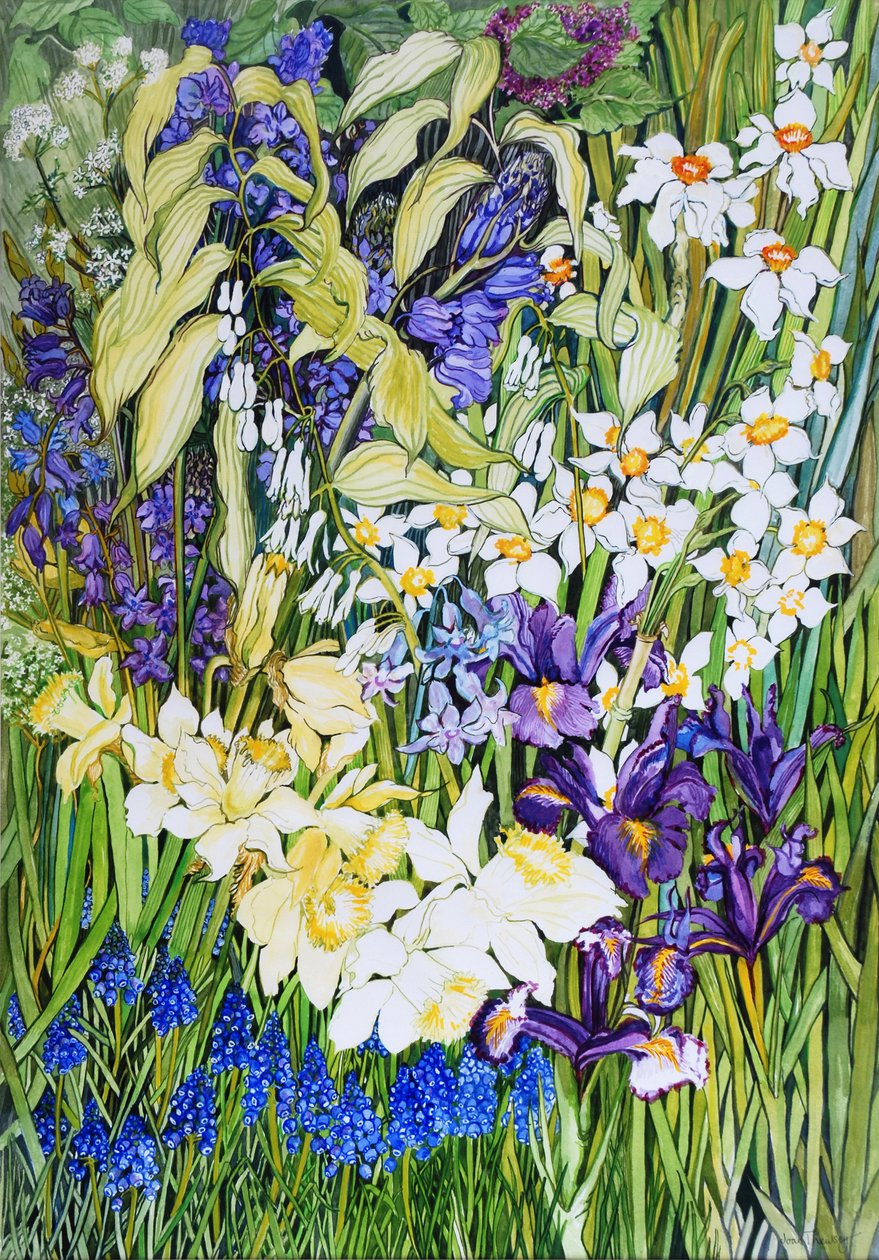 Borde de primavera, 2012 de Joan Thewsey