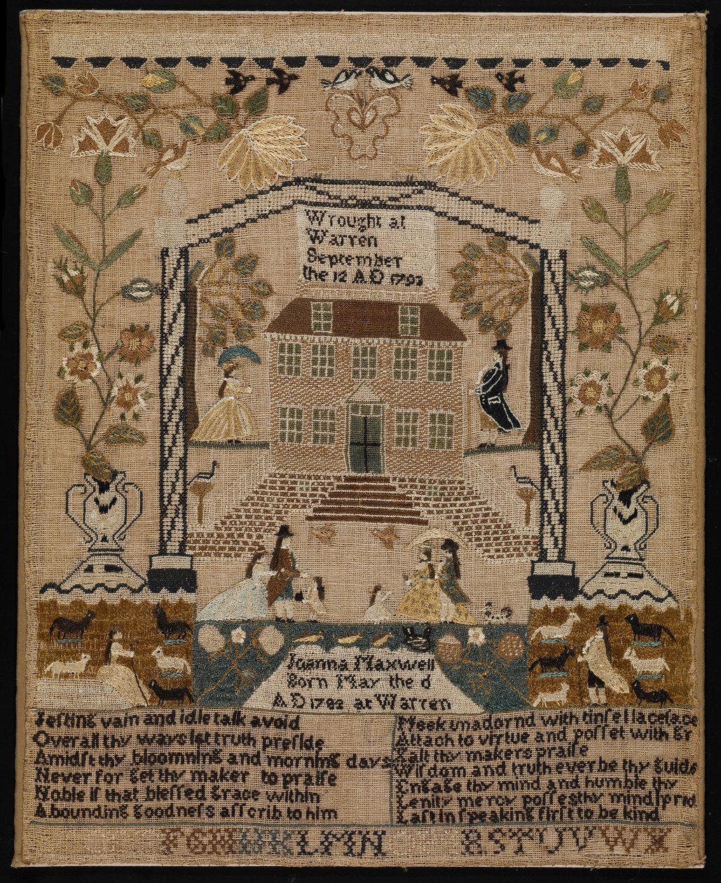 Muestrario, 1793 de Joanna Maxwell