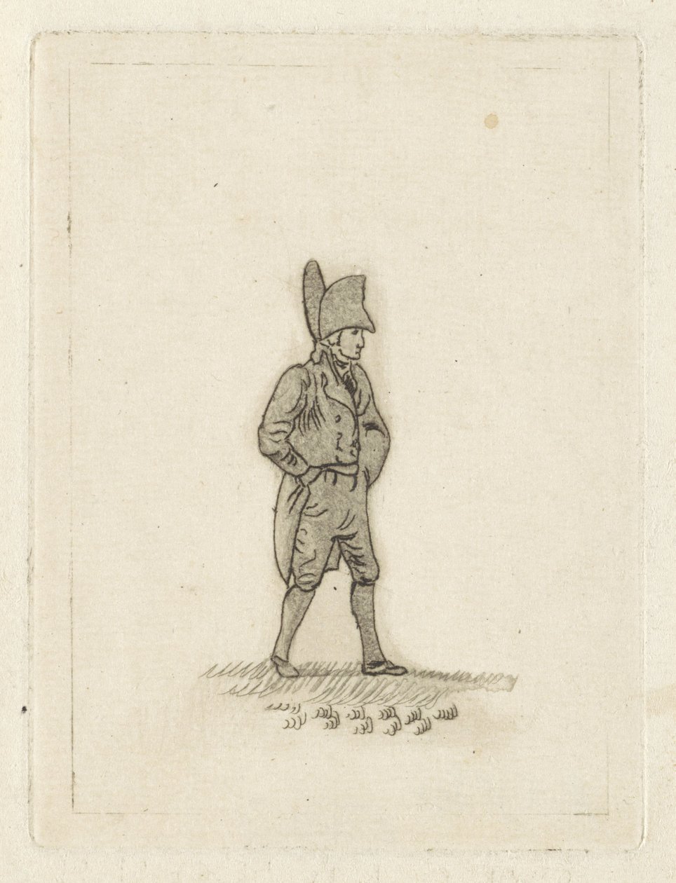 Hombre con una puñalada en la cabeza de Joannes Pieter Visser Bender