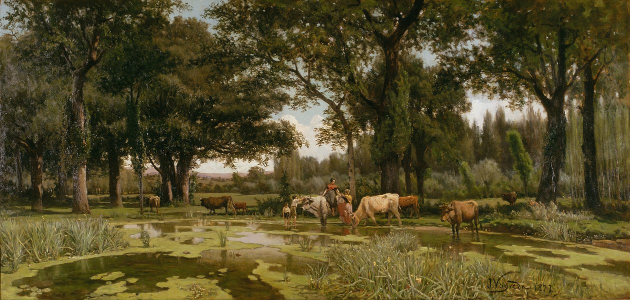 Floración de verano de Joaquim Vayreda
