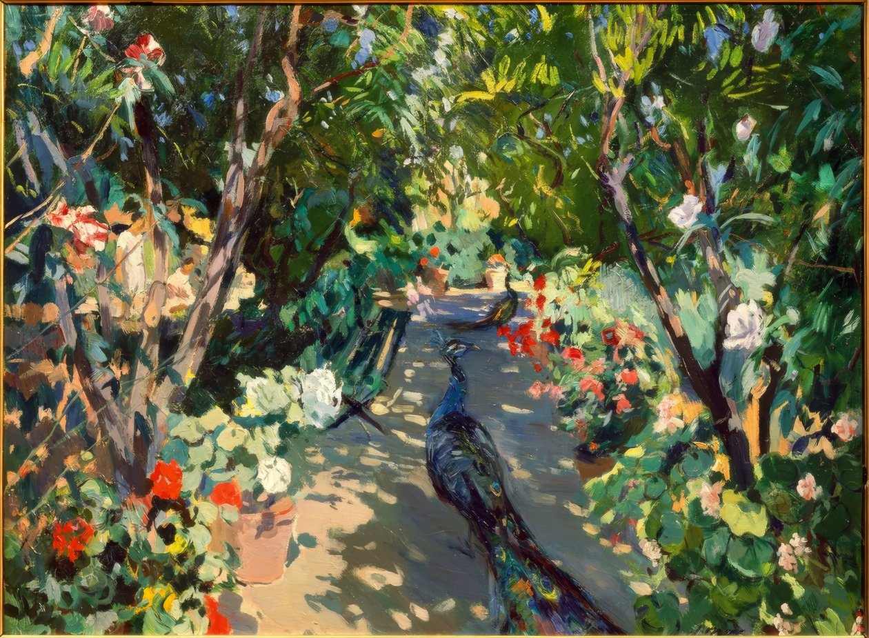 Jardín de la Casa Mir de Joaquim Mir i Trinxet