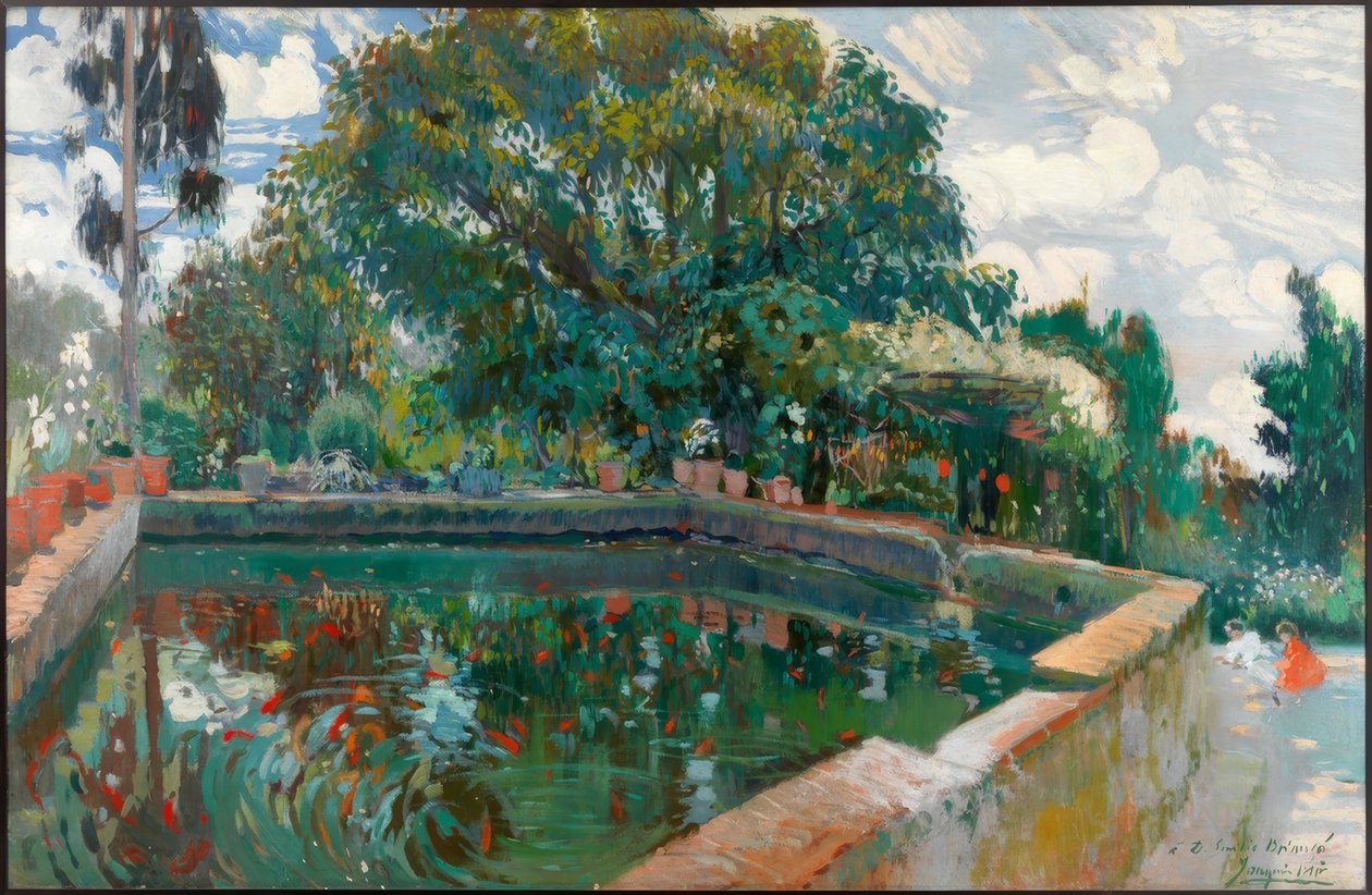 La alberca de Can Pau Segimon de Joaquim Mir i Trinxet