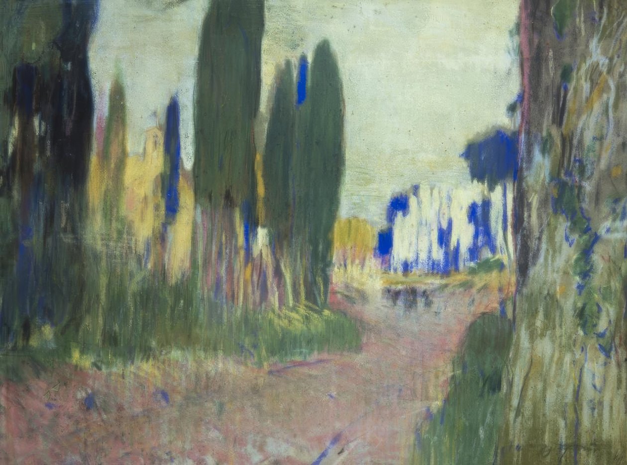 óleo sobre lienzo de Joaquim Mir i Trinxet