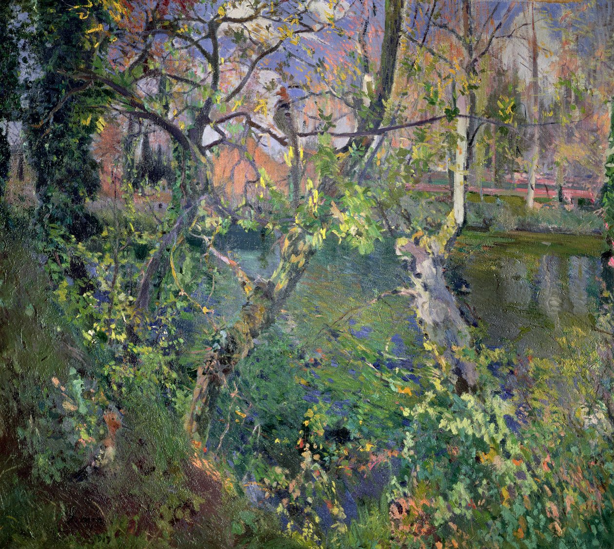Las lluvias de Moguda, 1917 de Joaquin Mir Trinxet
