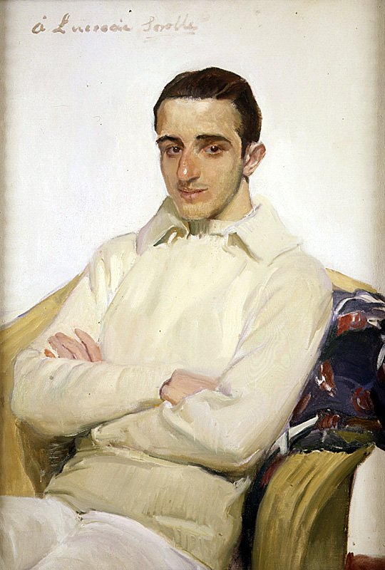 Retrato de José Luis Benlliure López de Arana de Joaquín Sorolla