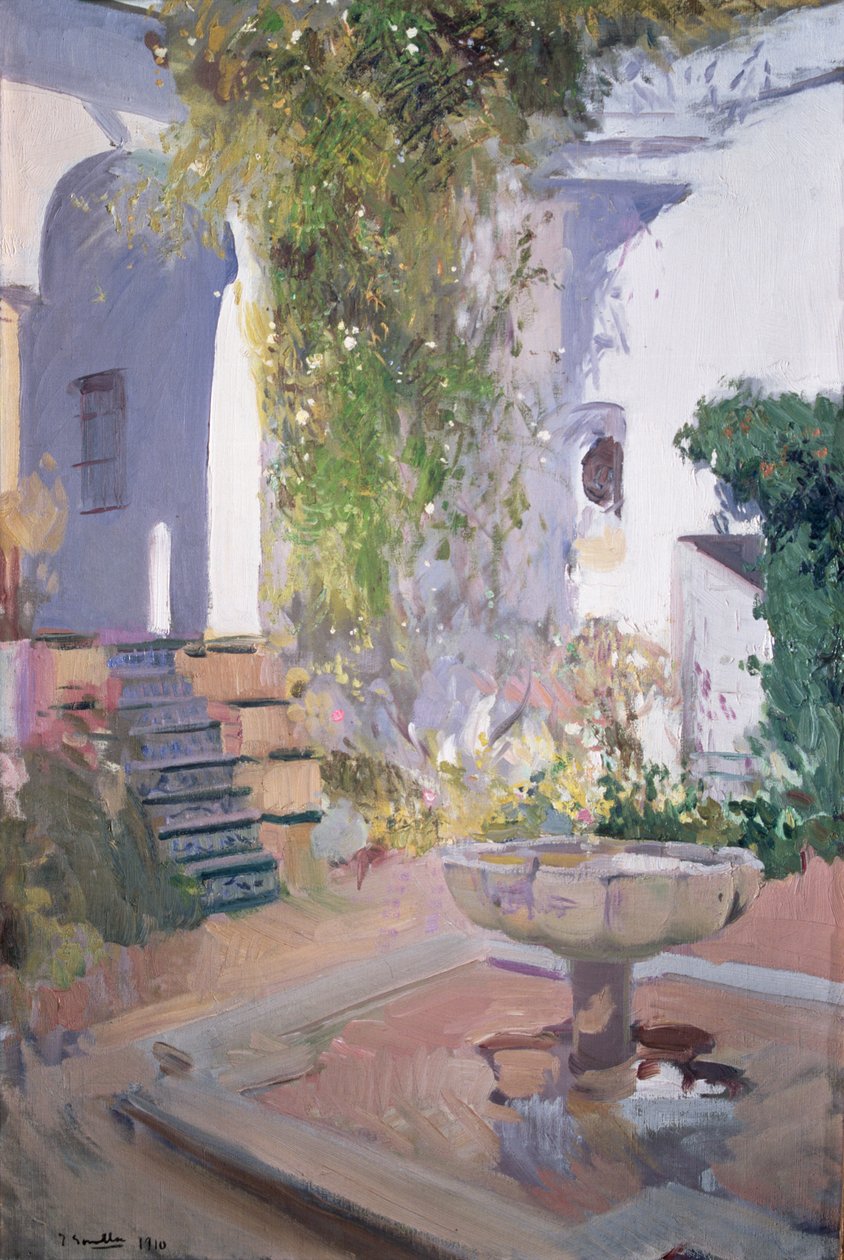 Gruta del Jardín, Alcázar de Sevilla de Joaquin Sorolla y Bastida