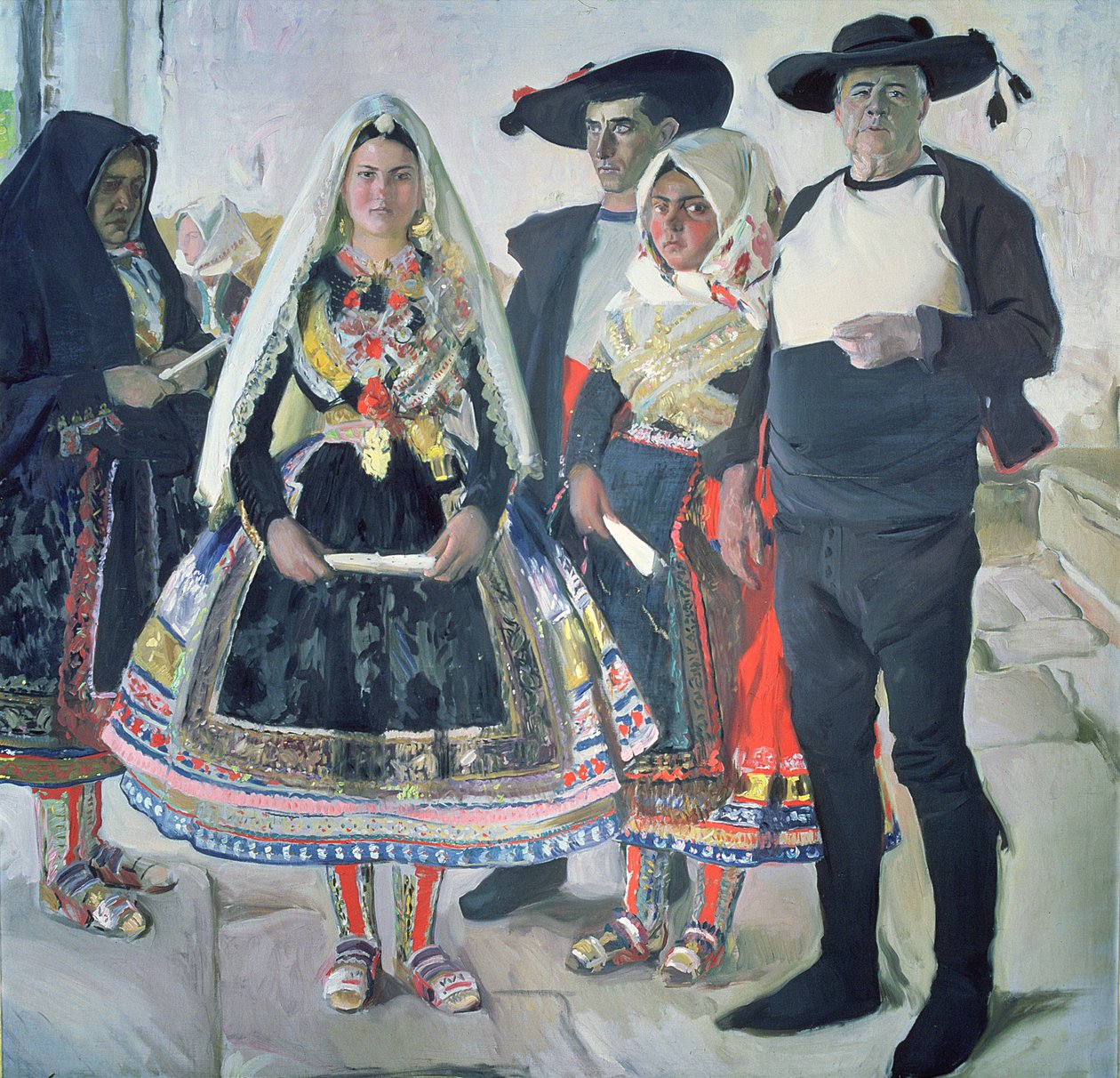 Típicos lagarteranos de Joaquin Sorolla y Bastida