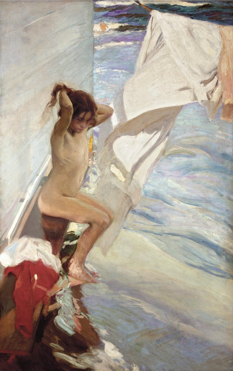 Antes del baño de Joaquín Sorolla