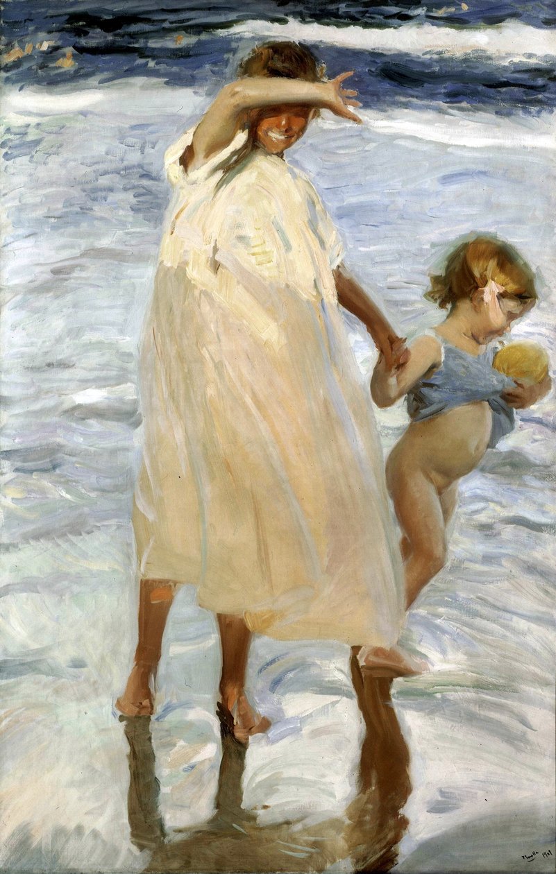 Dos hermanas, Valencia de Joaquín Sorolla