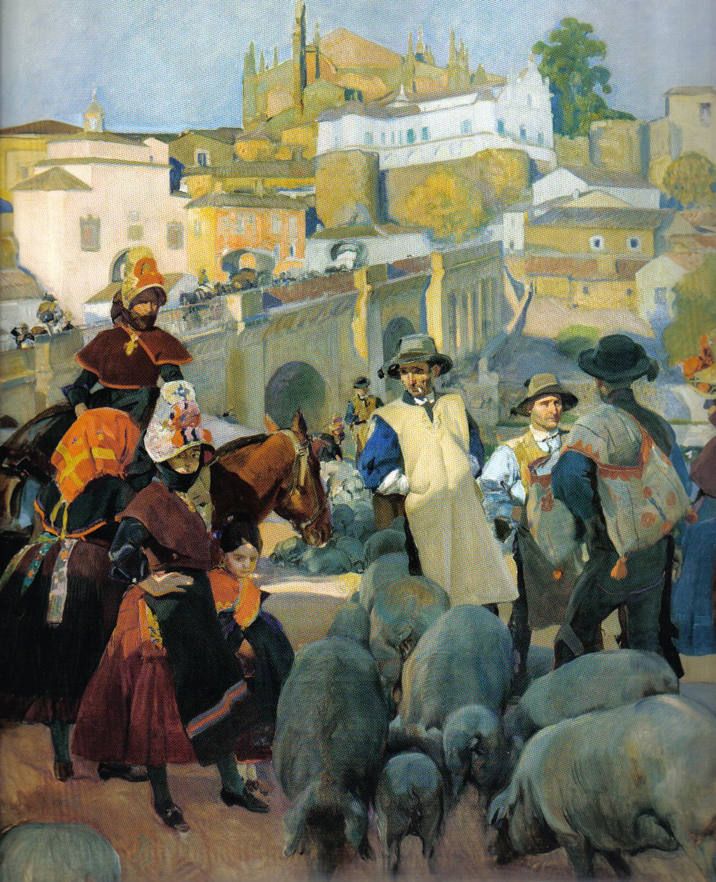 El mercado de Joaquín Sorolla