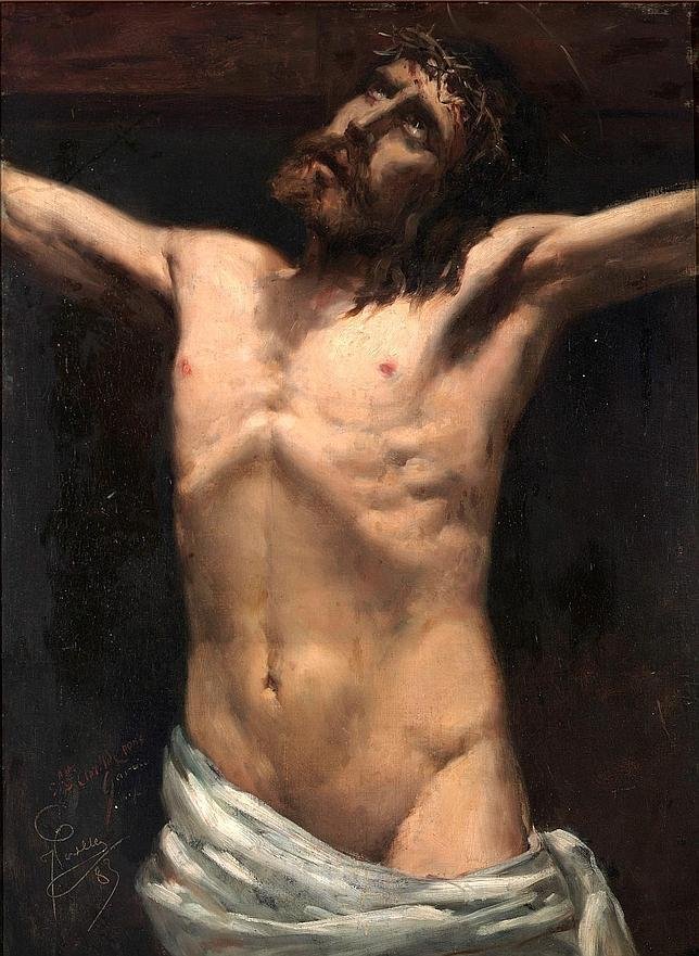 Estudio de Cristo de Joaquín Sorolla