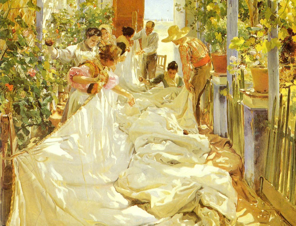 La vela de Joaquín Sorolla